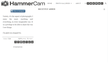 Tablet Screenshot of hammercam.com